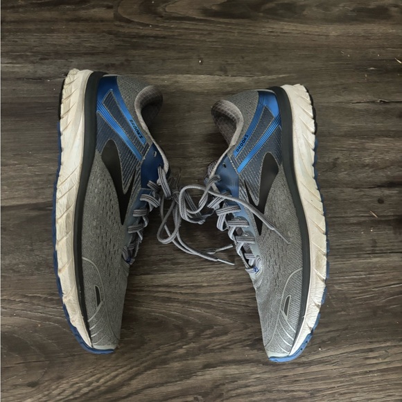 Brooks Other - Men's Gray and Blue Running Shoes